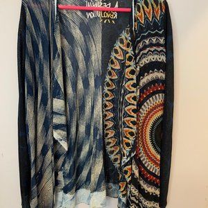 Fun designer lightweight cardigan